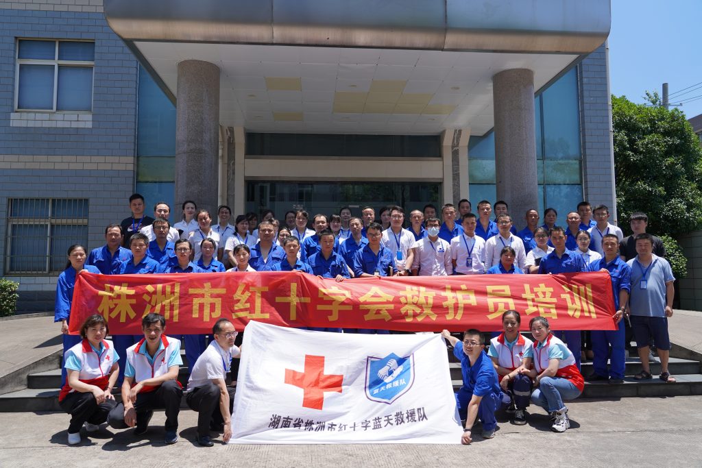 Learn the knowledge of ambulance, protect your life— Zhuzhou Keneng conducts emergency first aid training