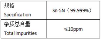 High Purity Tin Granule-Spe