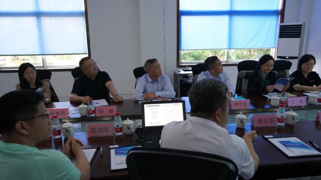 商务部产业安全与进出口管制局局长江前良一行调研株洲科能