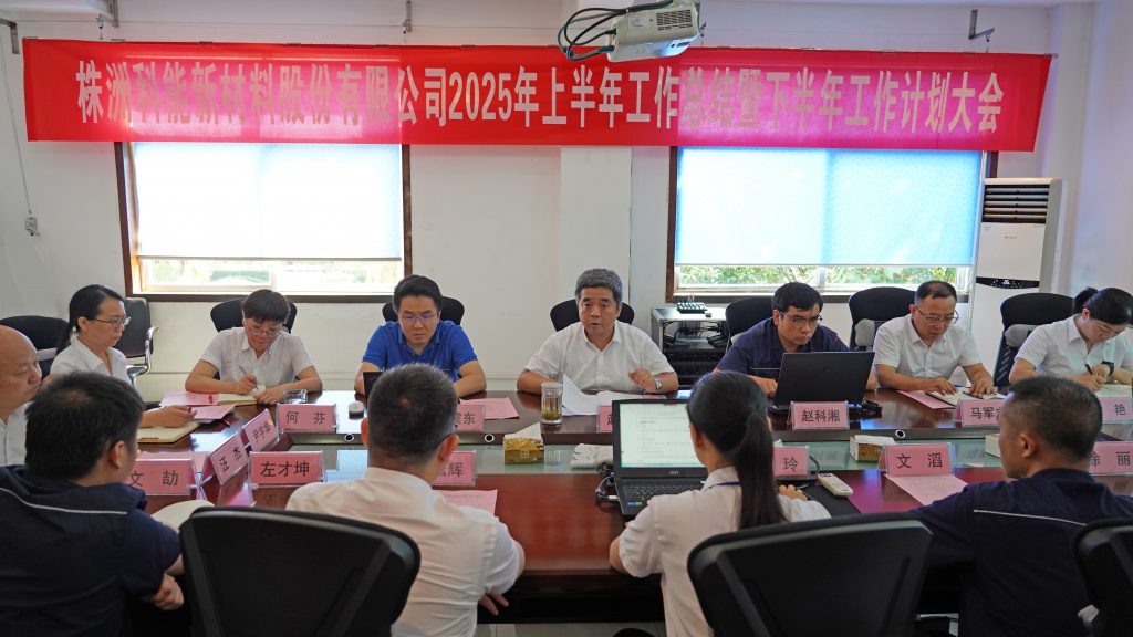 株洲科能2025年年中工作会议顺利召开！